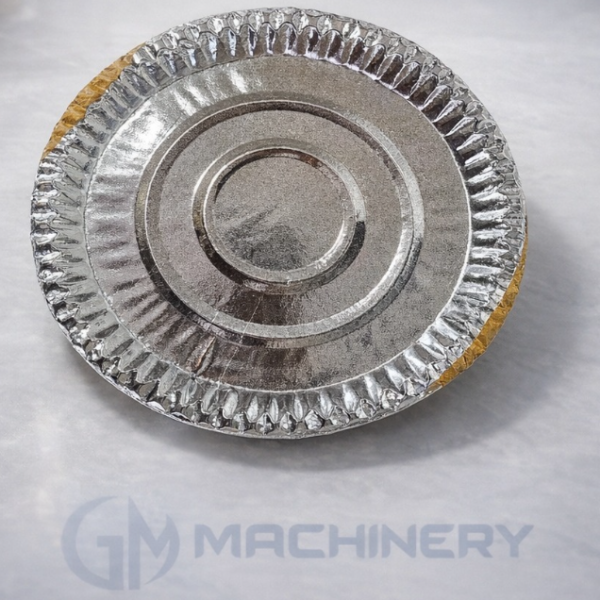 silver paper plate [ 12 inch ]